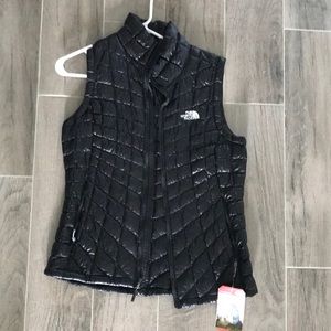 Black North Face Vest